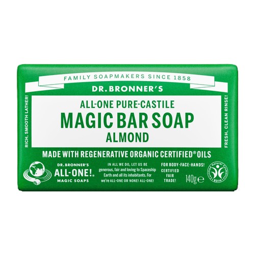 Dr. Bronner's Almond Organic Multi-Purpose Soap Bar