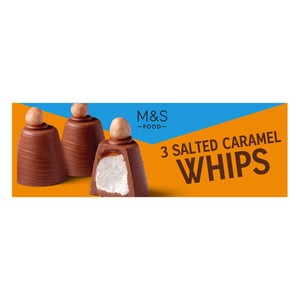 M&S 3 Salted Caramel Whips