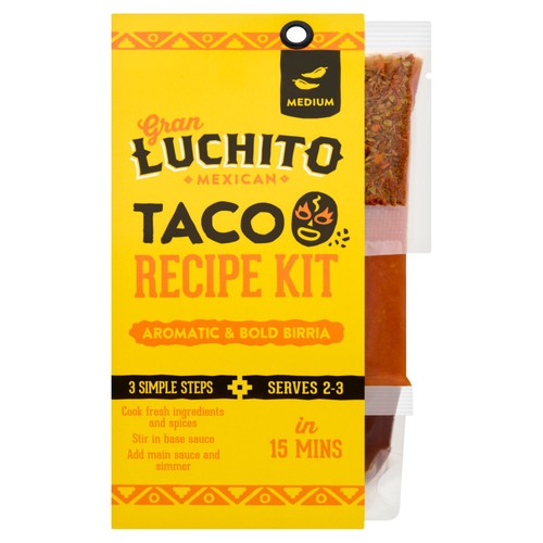 Gran Luchito 'Aromatic &  Bold' Easy Birria Taco Recipe Kit