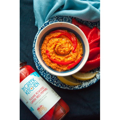 The Greek Kitchen Flame Roasted Red Peppers