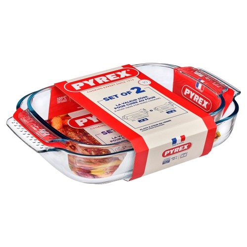Pyrex Classic 2pc Medium Roast Set