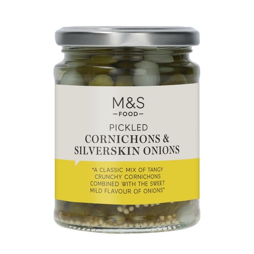 M&S Cornichons & Silverskin Onions