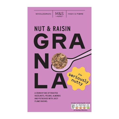 M&S Nut & Raisin Granola