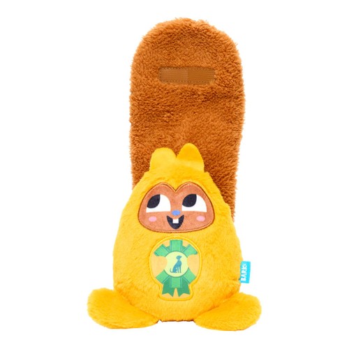 Bark Crufts Best in Show Judgey Squirrel Plush & Chew Dog Toy