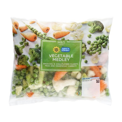 M&S British Vegetable Medley Frozen 500g