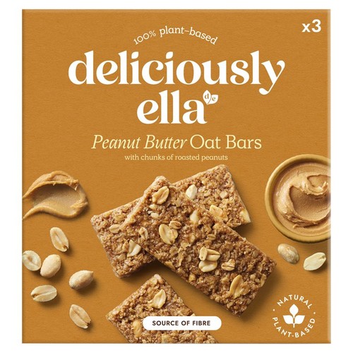 Deliciously Ella Peanut Butter Oat Bar Multipack