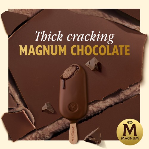 Magnum Double Chocolate Ice Cream Sticks