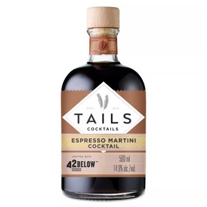 Tails Cocktails 42 Below Vodka Espresso Martini  Premixed Vodka Cocktail