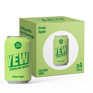 YEW Green Apple Sparkling Water