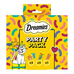 Dreamies Mixed Cat Treats Party Pack Selection
