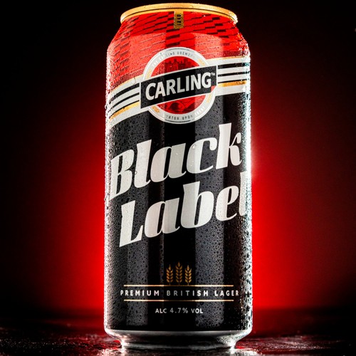 Carling Black Label Lager Beer Cans