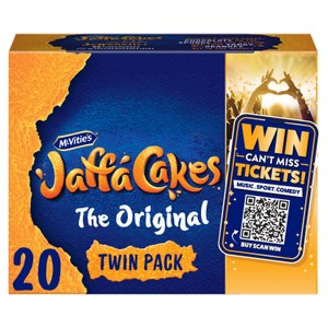 McVitie's Jaffa Cakes Original Biscuits Twin Pack