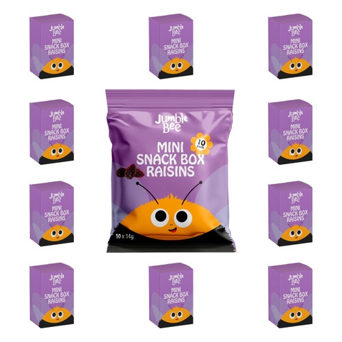 Jumble Bee Mini Box Raisins
