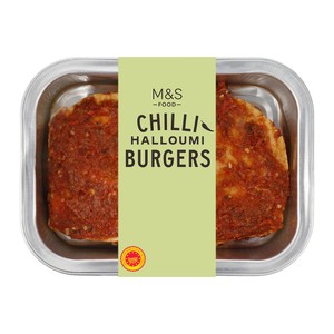 M&S Grill 4 Chilli Halloumi Kebabs