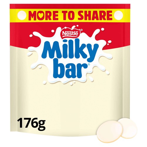 Milkybar White Chocolate Giant Buttons Sharing Bag - Ocado