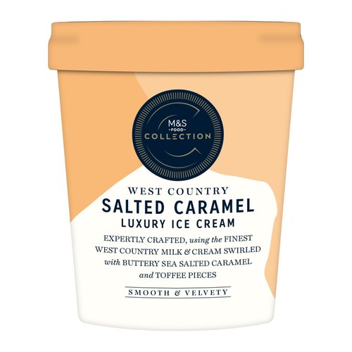 M&S Collection West Country Salted Caramel Ice Cream