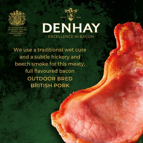 Denhay British Thick Cut Wiltshire Cure Smoked Back Bacon