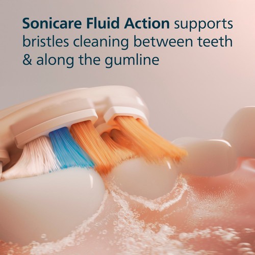 Philips Sonicare Genuine A3 Premium All-in-One Brush Head, White, 2+1 Pack