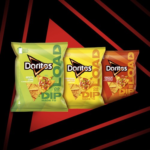 Doritos Dip or Load Paprika Tortilla Chips Sharing Crisps