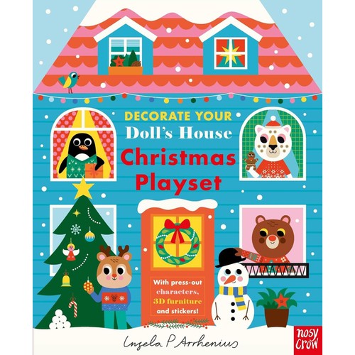 Decorate Your Dolls House Christmas Playset