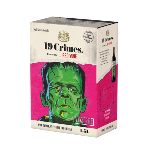 19 Crimes Red Wine Bag in Box