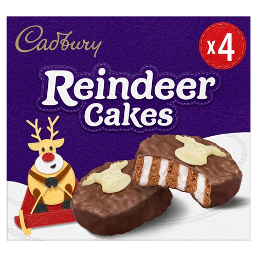 Cadbury Christmas Reindeer Cakes