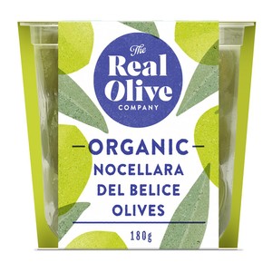 Real Olive Co. Organic Nocellara Olives