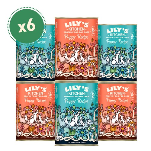 Lily's Kitchen Puppy Tin Multipack