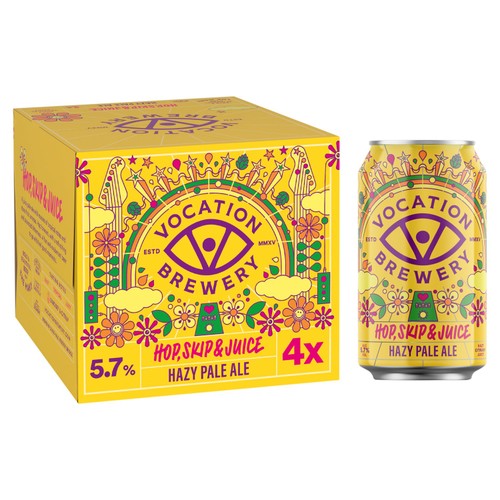 Vocation Brewery Hop, Skip & Juice Hazy Pale Ale