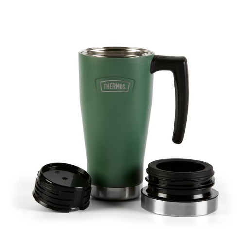 Thermos Icon Series Travel Mug Rock Cap Green 470ml