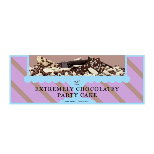 M&S Extremely Chocolatey Party Cake