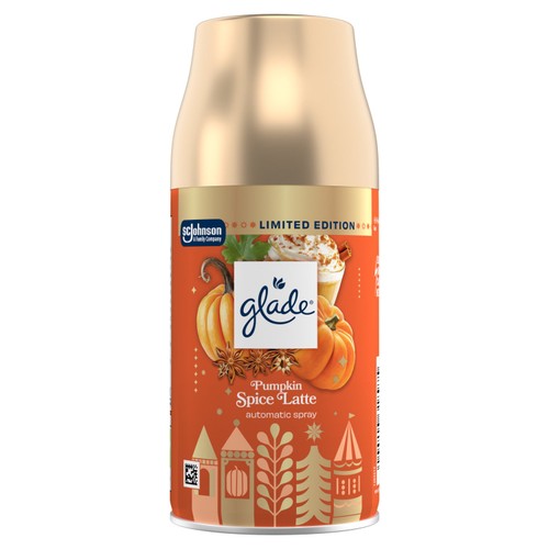 Glade Automatic Air Freshener Spray Refill Pumpkin Spice Latte