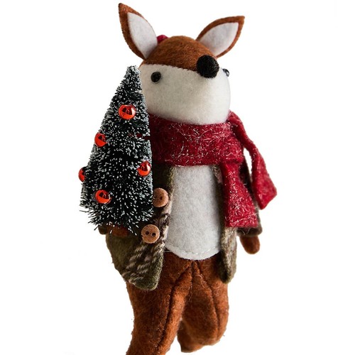M&S Felt Fox, Orange Mix