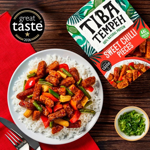 Tiba Tempeh Organic Sweet Chilli Pieces