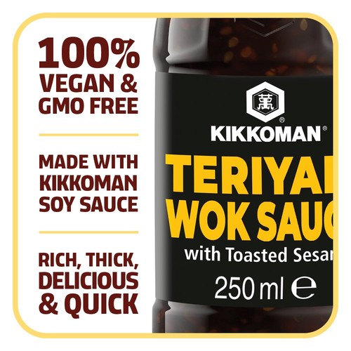 Kikkoman Toasted Sesame Teriyaki Wok & Stir Fry Sauce