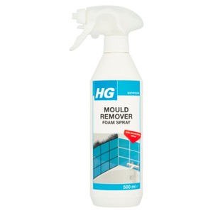 Hg Bathroom Mould Remover Foam Spray 500Ml