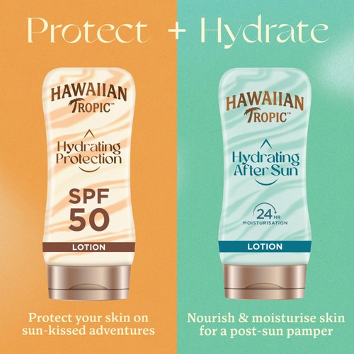 Hawaiian Tropic Hydrating Protection SPF 50 Sun Lotion