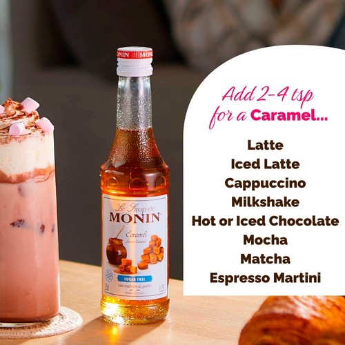 Monin Sugar Free Caramel Syrup