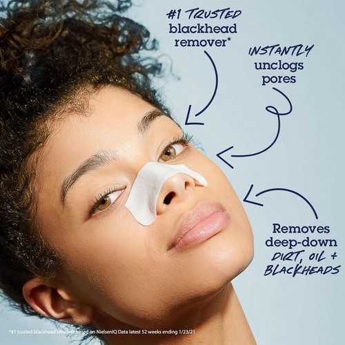 Biore Witch Hazel Ultra Deep Cleansing Nose Pore Strips For Spot Prone Skin