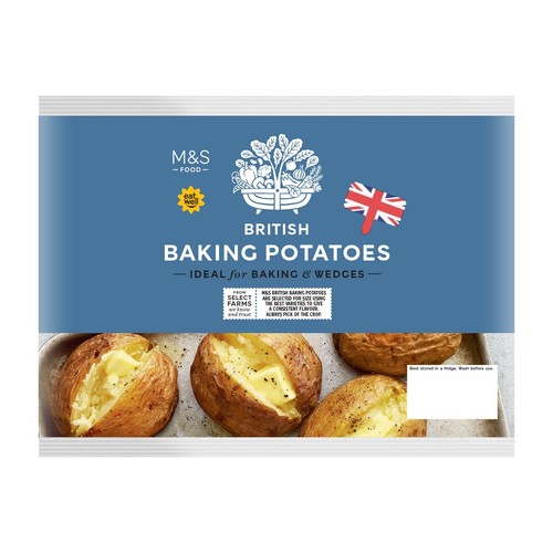 M&S 2 Baking Potatoes