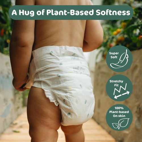 Naty BioEmbrace Big Pack Nappies Size 3 (4-9kg)