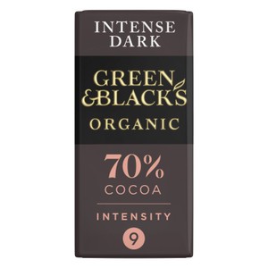Green & Black's 70% Organic Dark Chocolate Bar