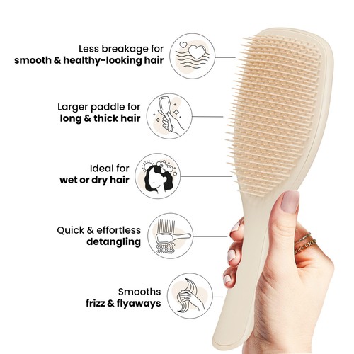 Tangle Teezer Large Ultimate Detangler Cappuccino