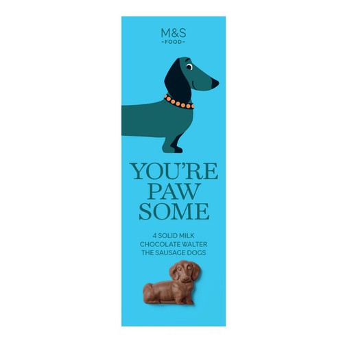 M&S You're Pawsome Chocolate