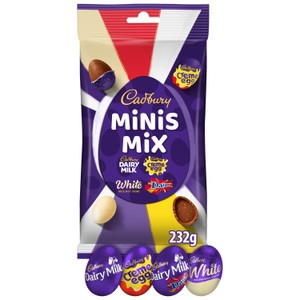 Cadbury Assortment Minis Mix Easter Egg Sharing Bag