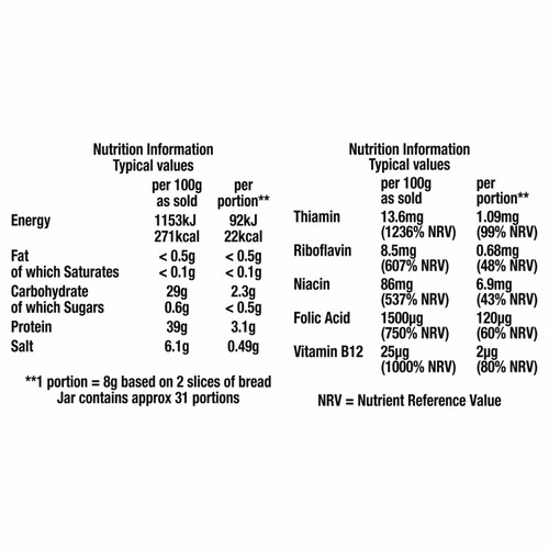 Marmite Reduced Salt Yeast Extract Spread