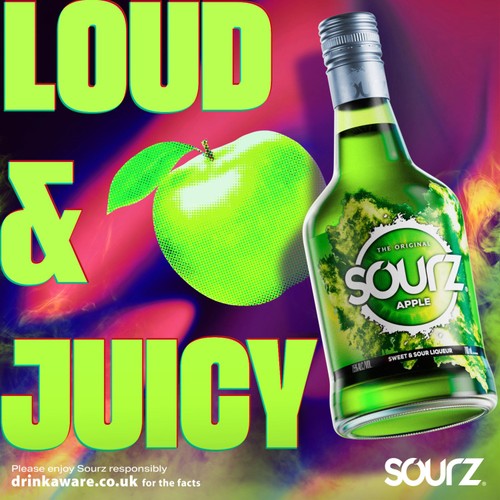 Sourz Green Apple Liqueur