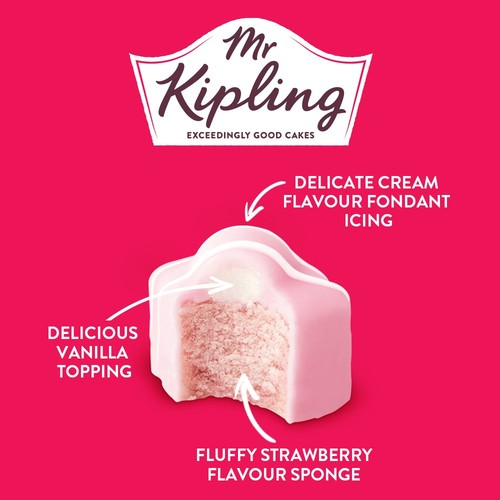 Mr Kipling Strawberries and Cream Fancies