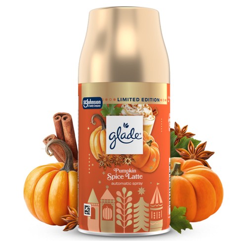 Glade Automatic Air Freshener Spray Refill Pumpkin Spice Latte