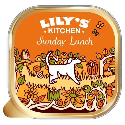 Lily's Kitchen Sunday Lunch Tray Dog Food